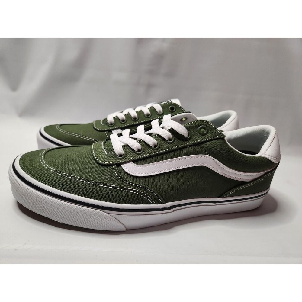 Vans Brooklyn LS Men's 10.5 Canvas Pine Forest